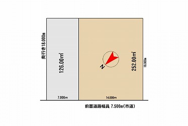 留萌市南町4丁目 土地